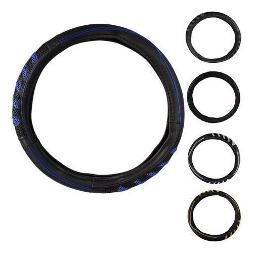 [FV343A] CUBRE VOLANTE VINIL AZUL PARA VOLANTE T/MASAJE C/SILI