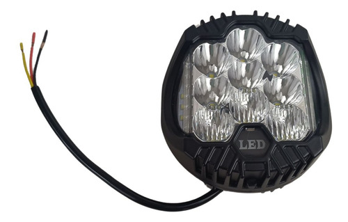 [FA007A] FARO REDONDO 5" 21 LEDS BLANCO/AMBAR