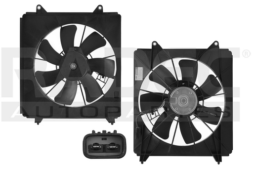 [218-1301-28] MOTOVENTILADOR HD ACCORD 08-12 L4 2.4L P/AA SENCILLO COMPLETO 2 PINES KF
