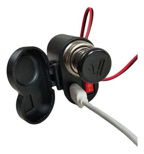 [063-0050-01] ENCENDEDOR PARA MOTO CON ENTRADA USB