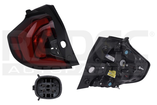 [017-0678-11] CALAVERA EXTERIOR CV TERRAIN 18-21 C/LEDS DEPO IZQ