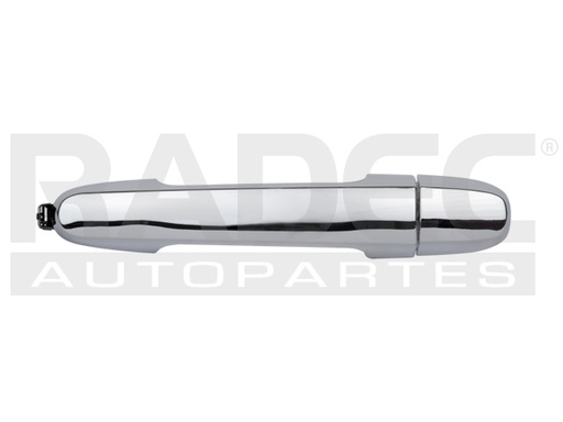 [012-3007-09] MANIJA EXTERIOR TY HILUX VIGO 05-15/COROLLA 03-13/CAMRY 02-06/RAV4 01-12/YARIS 06-11/MATRIX 03-13/HIGHLANDER 01-07  PT VIBE 03-10  CROMADA PLASTICO HUSHAN Derecho/Izquierdo Trasera  