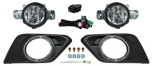 [NS730] FARO NIEBLA XTRAIL 15-17 C/PARRILLA FILO CROM JGO