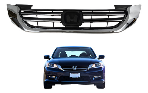 [204-1301-25] PARRILLA HD ACCORD 13-15 C/MOLDURA CROMADA SPORT PLUS/TORUING L4 4 CILINDROS 1.5/2.0L 4 PUERTAS