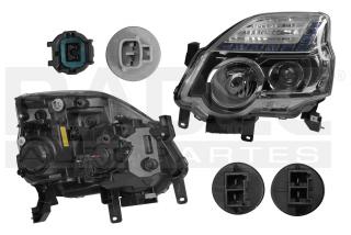 [019-2324-33] FARO NS X-TRAIL 11-14 P/FOCO XENON S/FOCO DEPO IZQ