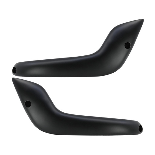 [012-1217-50] MANIJA INTERIOR FD FIESTA 11-19 CON HOYO PARA TORNILLO NEGRO LISA PLASTICO 2 PIEZAS SOLO REPUESTO PARA VIDRIO ELECTRICO DELANTERA DER/IZQ