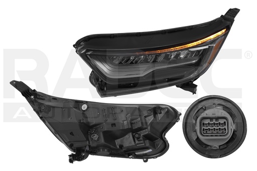 [019-1303-37] FARO HD CR-V TOURING 17-22 C/LEDS DEPO IZQ