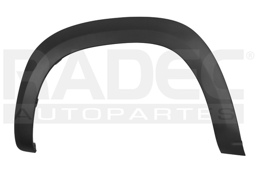 [011-2621-01] MOLDURA SALPICADERA DELANTERA RN KWID 19-25 CORRUGADA ICONIC/INTENS/OUTSIDER/ZEN L3 3 CILINDROS 1.0L 5 PUERTAS IZQ