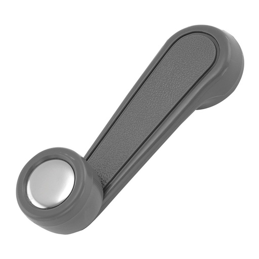 [012-3010-23] MANIJA DE ELEVAR TY HILUX 75-88/T100 93-98/COROLLA 89-91  PERILLA GRIS/ALUMINIO PLASTICO GRIS HUSHAN    