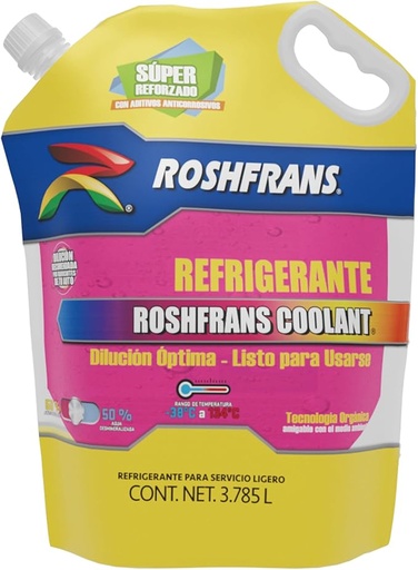 [PT55400006] ANTICONGELANTE ROSHPACK COOLANT 3.785L