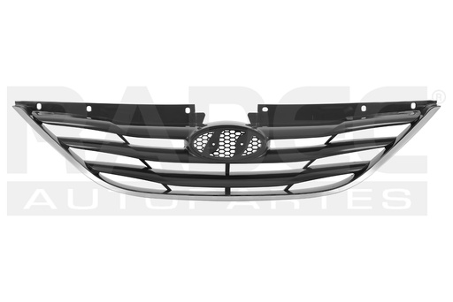 [204-3403-06] PARRILLA HY SONATA 11-13 P/PINTAR C/MOLDURA CROMADA GLS/LIMITED/PREMIUM/ L4 4 CILNDROS 2.0 L 4 PUERTAS