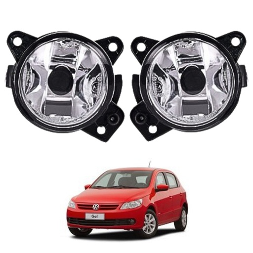 [015-3113-00/01] Par De Faros De Niebla Volkswagen Gol Saveiro Crossfox Craft 2009-2016