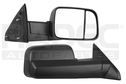[018-0916-B0] ESPEJO DG RAM 19-23 LINEA NUEVA MANUAL CORRUGADO DER