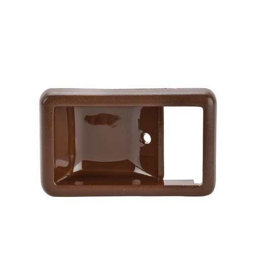 [012-3010-48] MANIJA INTERIOR TY HILUX 84-88  SOLO BISEL CAFE PLASTICO HUSHAN Derecho/Izquierdo   