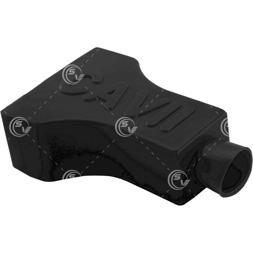 [CAPU006N] CAPUCHON TERMINAL BATERIA NEGRO
