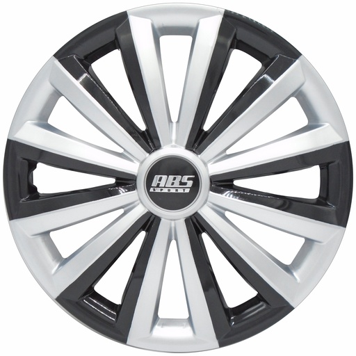 [POLR16-LES0004D] TAPON POLVERA RIN 16 ABS ESPECIALES GRIS NEGRO ABS-LGR-R16-0005 LES0004 (Con daño)