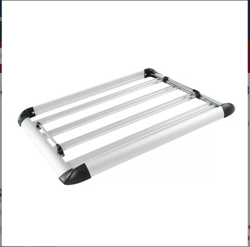 [BAL068A] CANASTILLA PORTA-EQUIPAJE BRONX UNIVERSAL DE ALUMINIO (55X39″) IMPORTADA