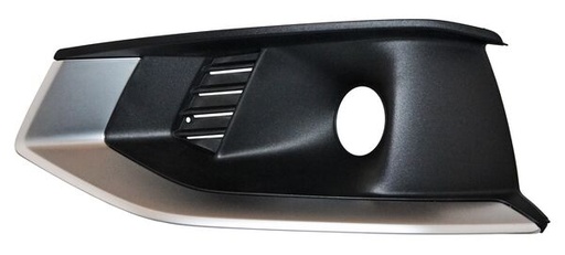 [PAA420FL] REJILLA AUDI A4 20-21 P/FARO NIEBLA FILO CROM SATIN 627 IZQ