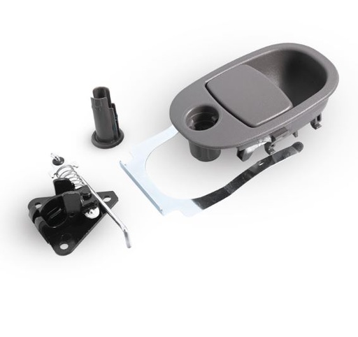 [108905] MANIJA INTERIOR CV EQUINOX 05-09 CON HOYO 1 PIEZA PARA GUANTERA CORRUGADA GRIS PLASTICO TWN HUSHAN DELANTERA
