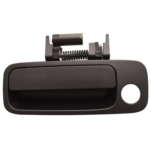 [012-3013-01] MANIJA EXTERIOR TY SOLARA 99-03  CON HOYO PARA LLAVE LISA PARA PINTAR NEGRA PLASTICO HUSHAN Izquierdo Delantera  