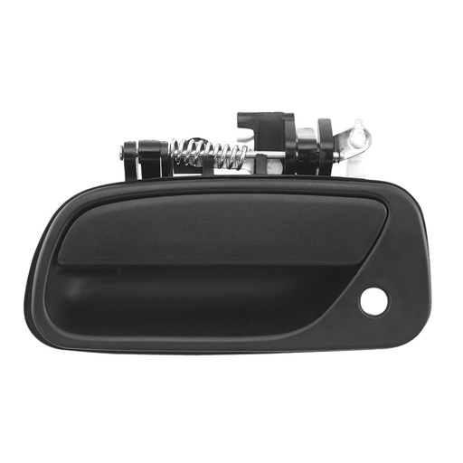 [012-3014-01] MANIJA EXTERIOR TY T100 93-98  CON HOYO PARA LLAVE CORRUGADA PLASTICO HUSHAN Izquierdo Delantera  