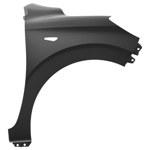 [202-3408-00] SALPICADERA HY GRAND i10 21-26 LAMINA C/HOYO P/CUARTO 4/5 PUERTAS SM DER