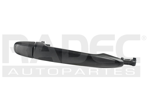 [012-3015-08] MANIJA EXTERIOR TY TACOMA 05-15/4RUNNER 03-09/CAMRY 07-11/HIGHLANDER 08-13/AVALON 05-13/SIENNA 04-10/PREVIA 06-15/LAND CRUISER FJ120 03-09  LISA PARA PINTAR NEGRA PLASTICO HUSHAN Derecho Delantera  
