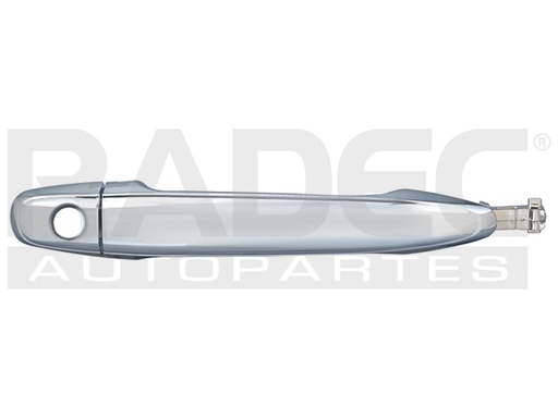 [012-3015-29] MANIJA EXTERIOR TY TACOMA 05-15/4RUNNER 03-09/CAMRY 07-11/HIGHLANDER 08-13/AVALON 05-13/SIENNA 04-10/PREVIA 06-15/LAND CRUISER FJ120 03-09  CON HOYO PARA LLAVE CROMADA PLASTICO HUSHAN Derecho/Izquierdo Delantera  
