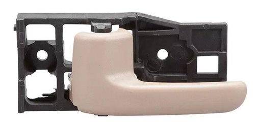 [012-3017-03] MANIJA INTERIOR TY TUNDRA CABINA Y MEDIA 00-06  CAFE PLASTICO HUSHAN Izquierdo Trasera  