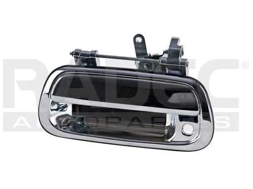 [012-3017-19] MANIJA DE TAPA TY TUNDRA 00-06  CON HOYO PARA LLAVE CROMO PLASTICO HUSHAN    