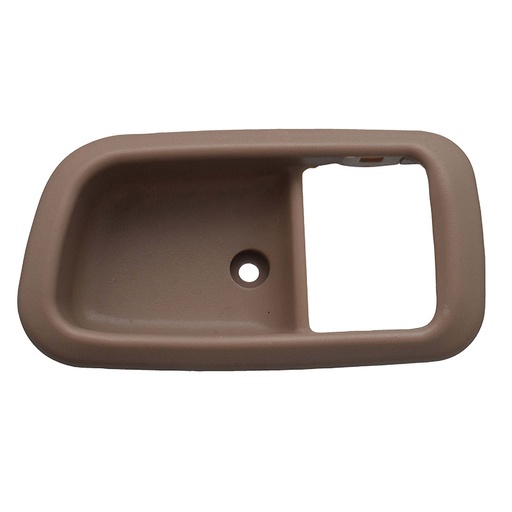 [012-3017-51] MANIJA INTERIOR TY TUNDRA CABINA Y MEDIA 00-06  SOLO BISEL BEIGE PLASTICO HUSHAN Izquierdo Delantera  