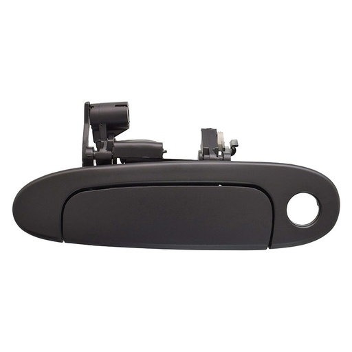 [012-3018-01] MANIJA EXTERIOR TY YARIS/ECHO 00-05  CON HOYO PARA LLAVE LISA NEGRA PLASTICO HUSHAN Izquierdo Delantera  