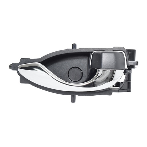 [012-3018-04] MANIJA INTERIOR TY YARIS 4P SEDAN/HATCHBACK 17-20  NEGRA/CROMO PLASTICO HUSHAN Derecho Delantera/Trasera  