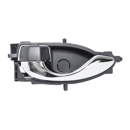 [012-3018-05] MANIJA INTERIOR TY YARIS 4P SEDAN/HATCHBACK 17-20  NEGRA/CROMO PLASTICO HUSHAN Izquierdo Delantera/Trasera  