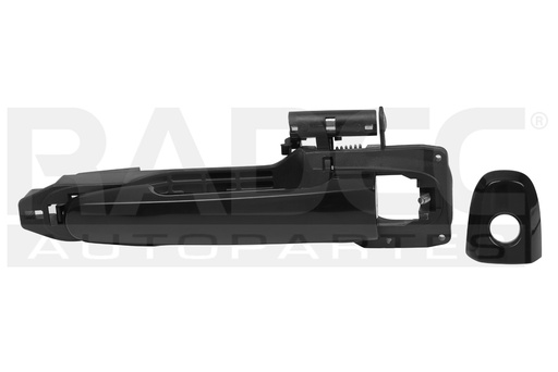 [012-3018-09] MANIJA EXTERIOR TY YARIS DELANTERA 06-12 2 4 Y 5 PUERTAS NEGRA CON HOYO PARA LLAVE C/BASE LISA PARA PINTAR PLASTICO TW IZQ