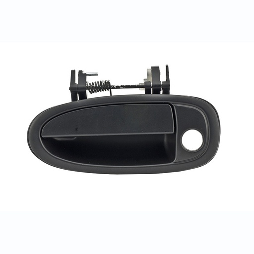 [012-3021-05] MANIJA EXTERIOR TY AVALON 95-99  CON HOYO PARA LLAVE LISA PARA PINTAR NEGRA PLASTICO HUSHAN Izquierdo Delantera  