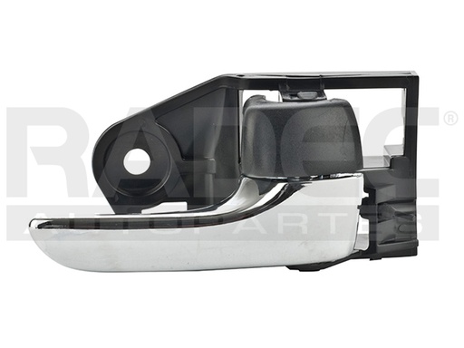 [012-3021-21] MANIJA INTERIOR TY AVALON 05-13/SOLARA 04-08  NEGRA/CROMO PLASTICO HUSHAN Izquierdo Delantera/Trasera  