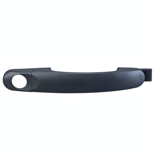 [012-3102-01] MANIJA EXTERIOR VW BEETLE 98-11/EUROVAN 05-10/MULTIVAN 12-14/TRANSPORTER 10-20/CADDY 14-19  CON HOYO PARA LLAVE LISA PARA PINTAR NEGRA PLASTICO HUSHAN Izquierdo Delantera  