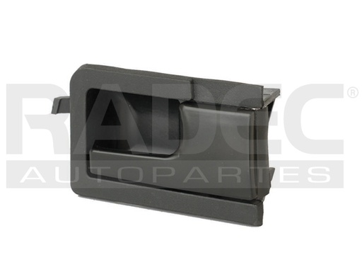 [012-3109-00] MANIJA INTERIOR VW EUROVAN 01-04  NEGRO PLASTICO HUSHAN Derecho Delantera  