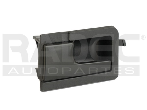 [012-3109-01] MANIJA INTERIOR VW EUROVAN 01-04  NEGRO PLASTICO HUSHAN Izquierdo Delantera  