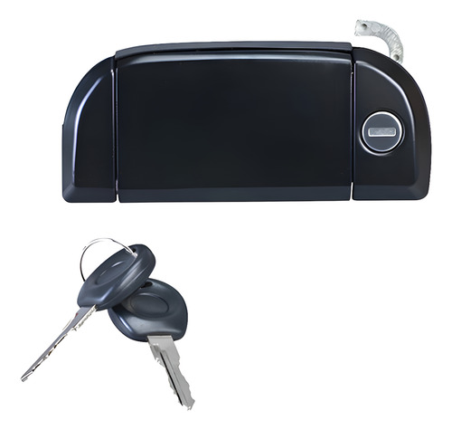 [012-3109-13] MANIJA EXTERIOR VW EUROVAN 01-04  LISA NEGRA ZINC HUSHAN Izquierdo Delantera  