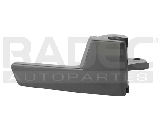 [012-3112-10] MANIJA INTERIOR VW ATLANTIC 81-87/CARIBE 77-87/CORSAR 84-89/WORKER 05-10  NEGRO PLASTICO SOLO REPUESTO HUSHAN Derecho Delantera/Trasera  