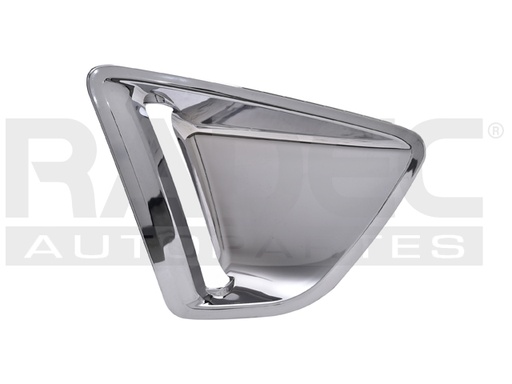 [003-1217-18] REJILLA FASCIA FD FIESTA 11-13 C/HOYO P/FARO CROMADA ARG DER