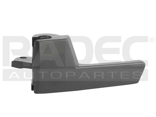 [012-3112-11] MANIJA INTERIOR VW ATLANTIC 81-87/CARIBE 77-87/CORSAR 84-89/WORKER 05-10  NEGRO PLASTICO SOLO REPUESTO HUSHAN Izquierdo Delantera/Trasera  