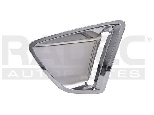 [003-1217-19] REJILLA FASCIA FD FIESTA 11-13 C/HOYO P/FARO CROMADA ARG IZQ