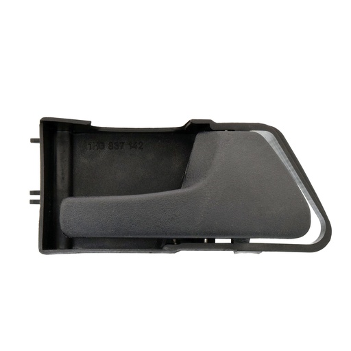 [012-3112-16] MANIJA INTERIOR VW GOLF 93-99/JETTA A3 93-98/CABRIO 92-05  NEGRO PLASTICO HUSHAN Derecho Delantera/Trasera  
