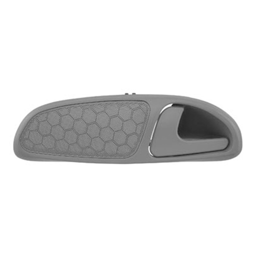 [012-3115-13] MANIJA INTERIOR VW POINTER 00-05  CON BISEL GRIS PLASTICO HUSHAN Izquierdo Delantera  