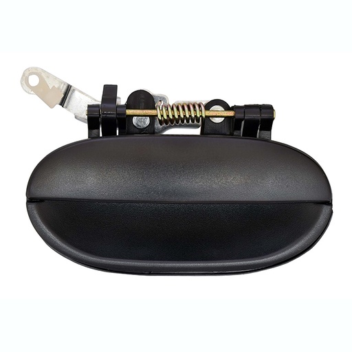 [012-3401-06] MANIJA EXTERIOR HY ACCENT 95-99  CORRUGADA NEGRA PLASTICO HUSHAN Derecho Trasera  