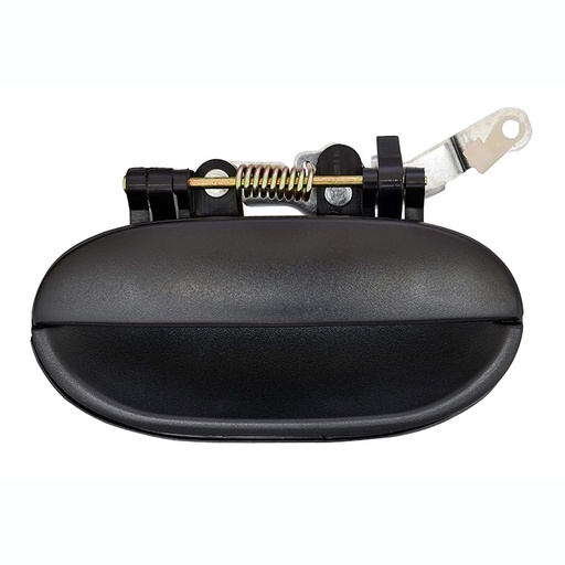 [012-3401-07] MANIJA EXTERIOR HY ACCENT 95-99  CORRUGADA NEGRA PLASTICO HUSHAN Izquierdo Trasera  