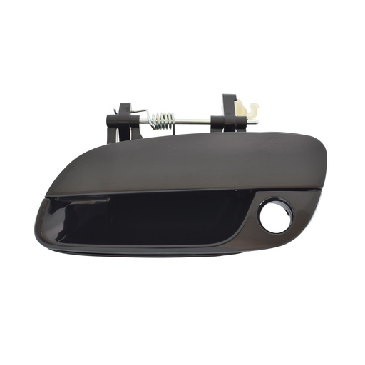 [012-3402-01] MANIJA EXTERIOR HY ELANTRA 01-06  CON HOYO PARA LLAVE LISA PARA PINTAR NEGRA PLASTICO HUSHAN Izquierdo Delantera  